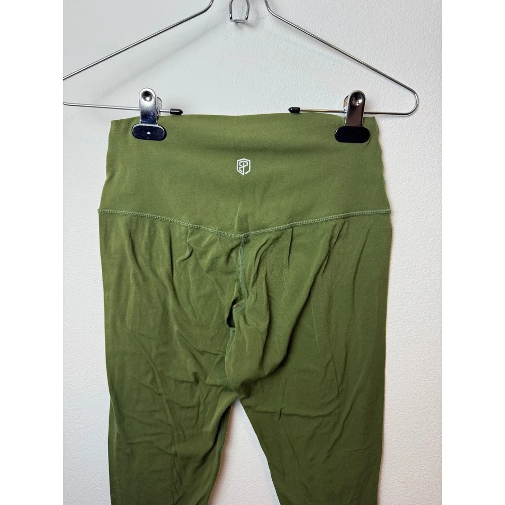 BP Born Primitive Olive Green‎ High Waisted Performance Leggings Women Medium
